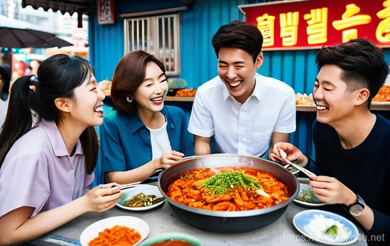 TOPIK으로 외국계 회사 취업 성공기 - **Prompt:** A diverse group of international business professionals, including Korean and Italian in...