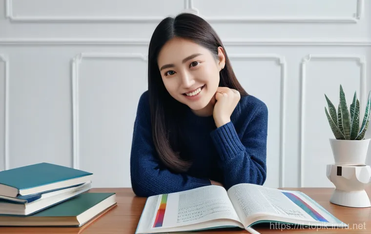 TOPIK 시험 준비 어플 추천 - **Prompt:** A vibrant and engaging scene featuring a young Italian woman, approximately 20-25 years ...