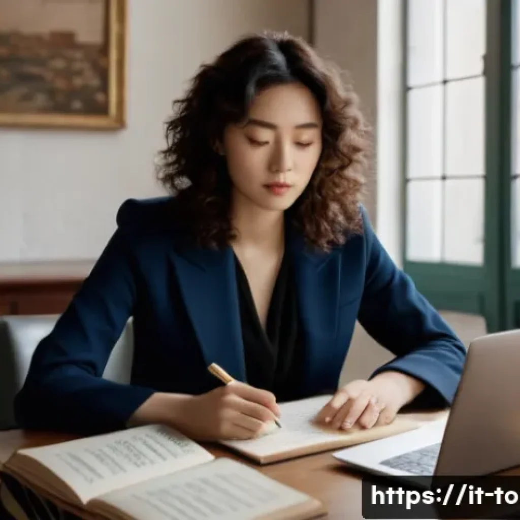TOPIK 자격증으로 가능한 프리랜스 직업 - **Prompt 1: The Digital Localization Professional**
    A highly detailed, photo-realistic image of ...